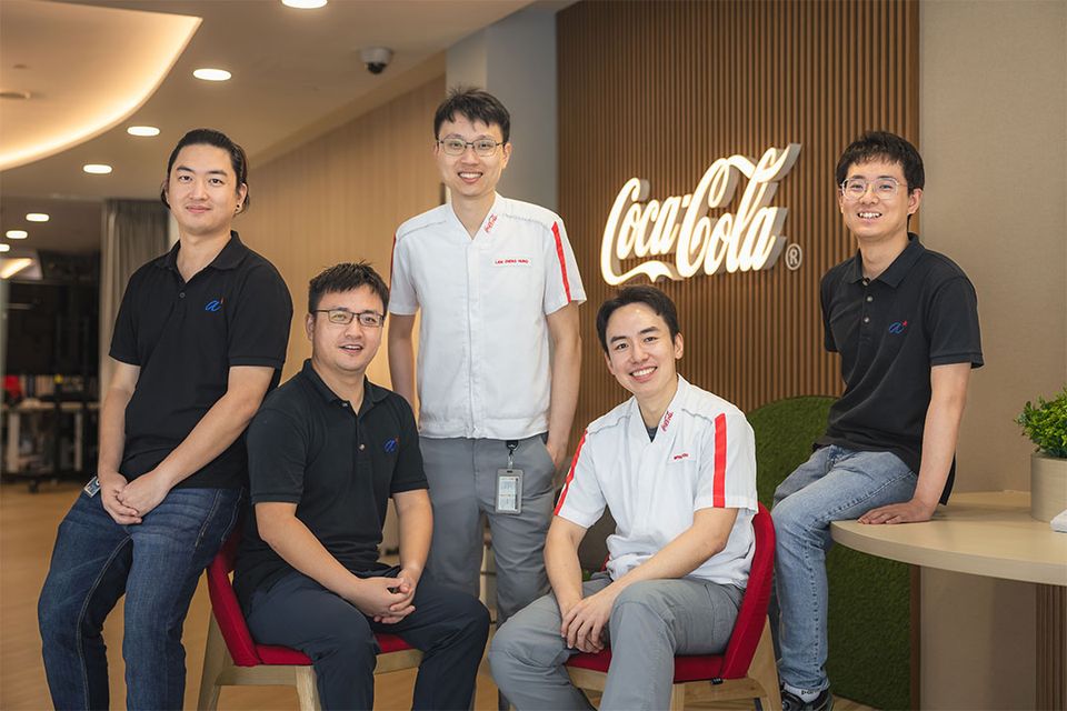 Coca-Cola conveyor
