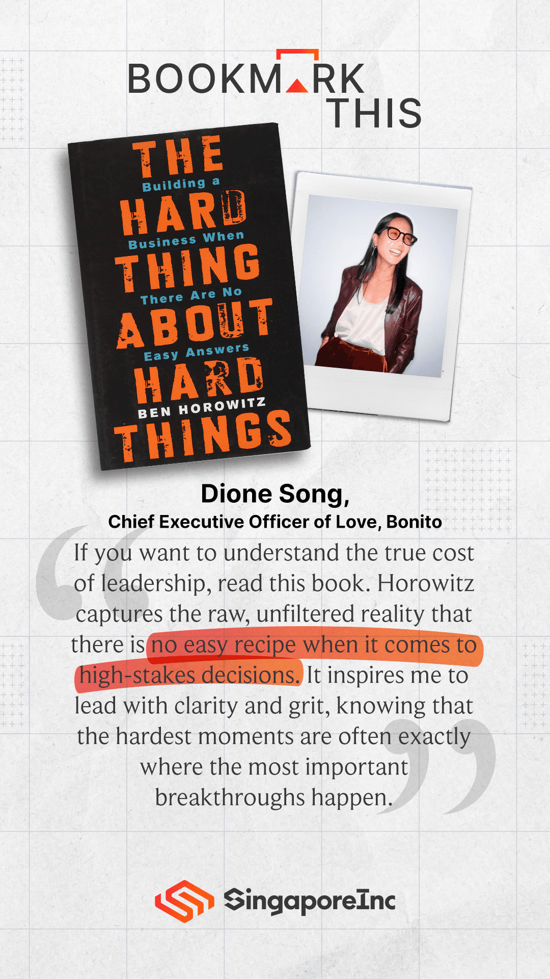 Bookmark This: Dione Song