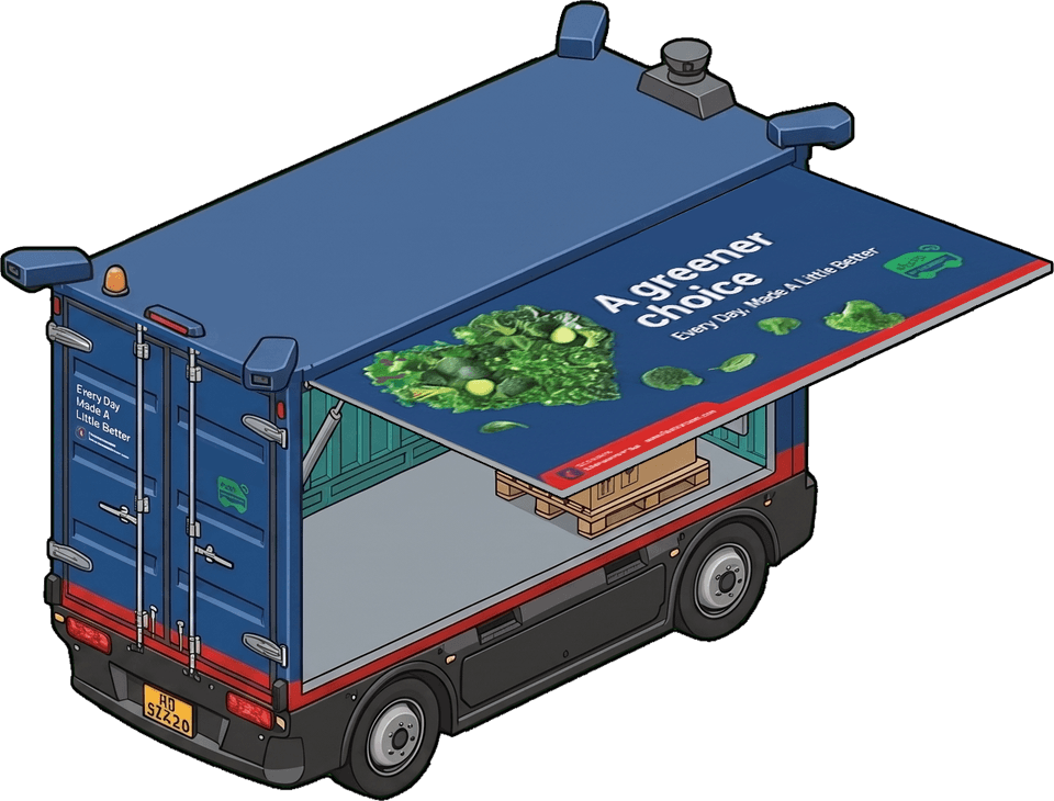 FairPrice autonomous vehicle side