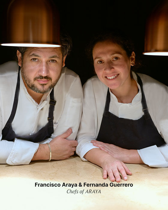 Francisco Araya and Fernanda Guerrero