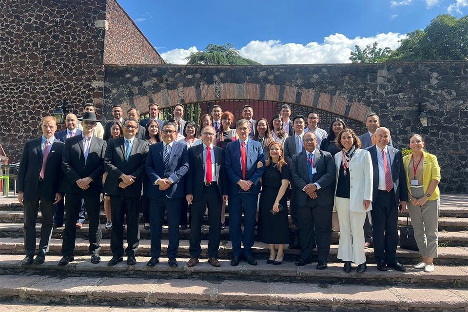 Business delegation, led by Singapore Business Federation and supported by Enterprise Singapore, at Universidad Panamericana in Mexico City.