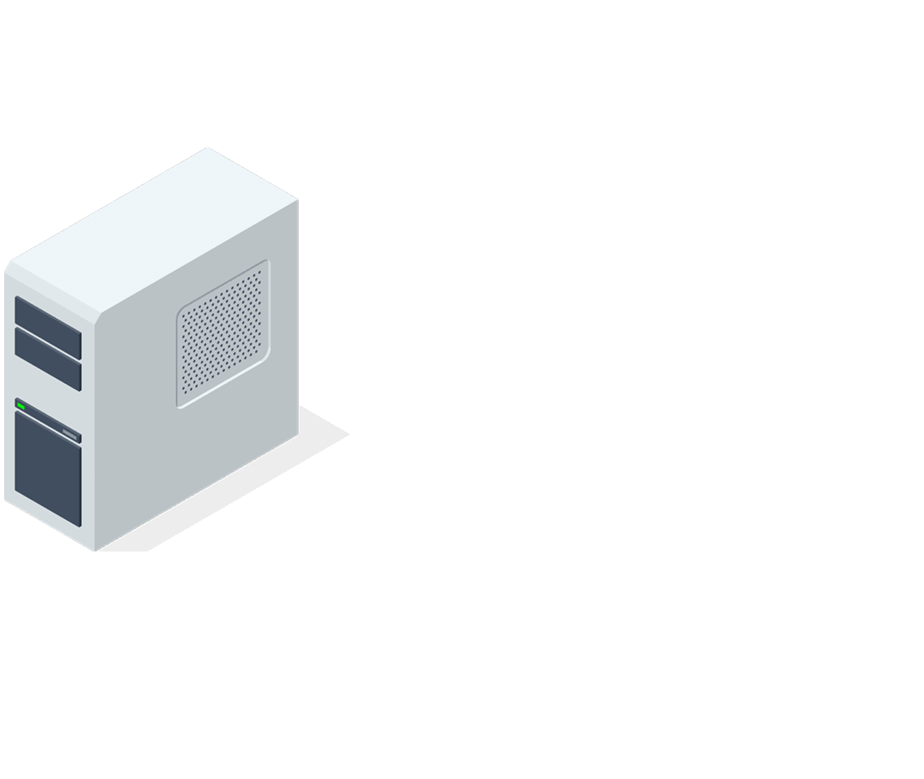 Packaging computer 1