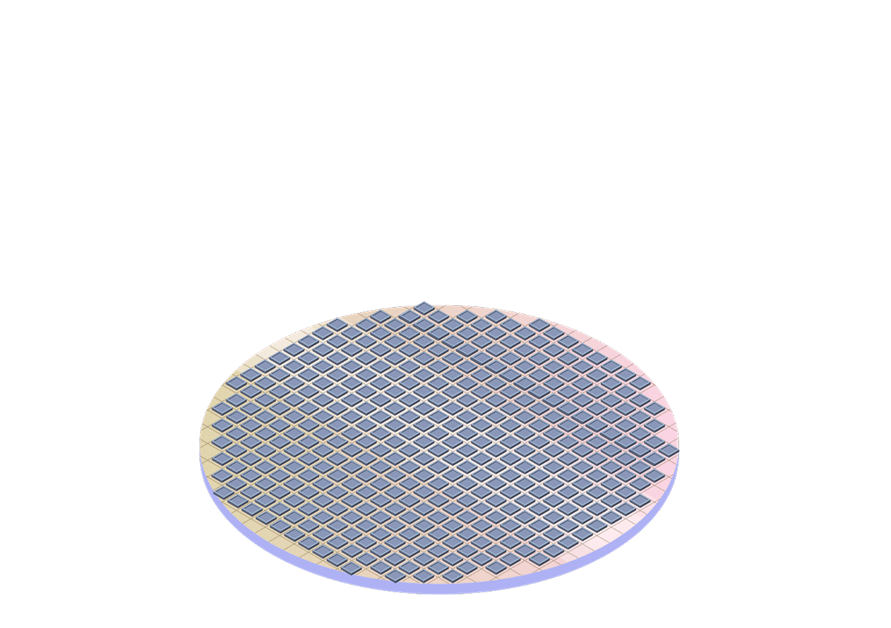 Final testing wafer